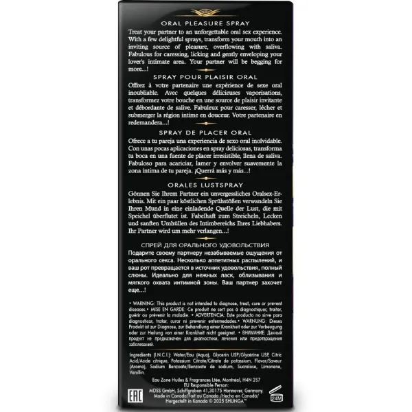 Waves Lustiges Spray Zum Oralen Verführerischer Exotischer Früchte 20 ml von Shunga Aphrodisiacs | Fesselliebe.de