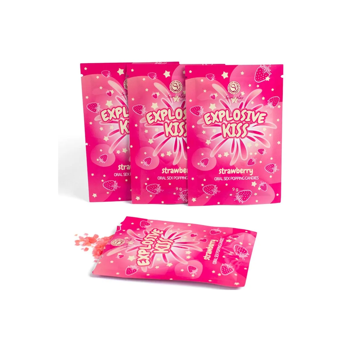 Erdbeer-Sprengstoffe von Secretplay Cosmetic | Fesselliebe.de