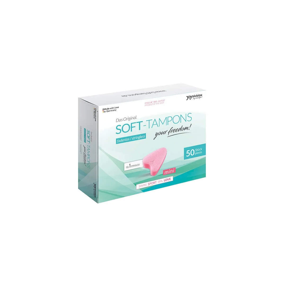 Soft-Tampons - Original Weiche Tampons Mini X 50 Stück von Joydivision Soft-Tampons | Fesselliebe.de