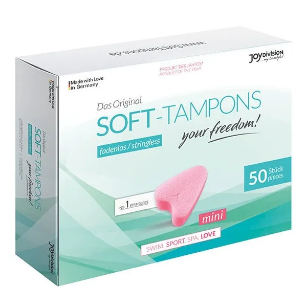 Soft-Tampons - Original Weiche Tampons Mini X 50 Stück von Joydivision Soft-Tampons | Fesselliebe.de