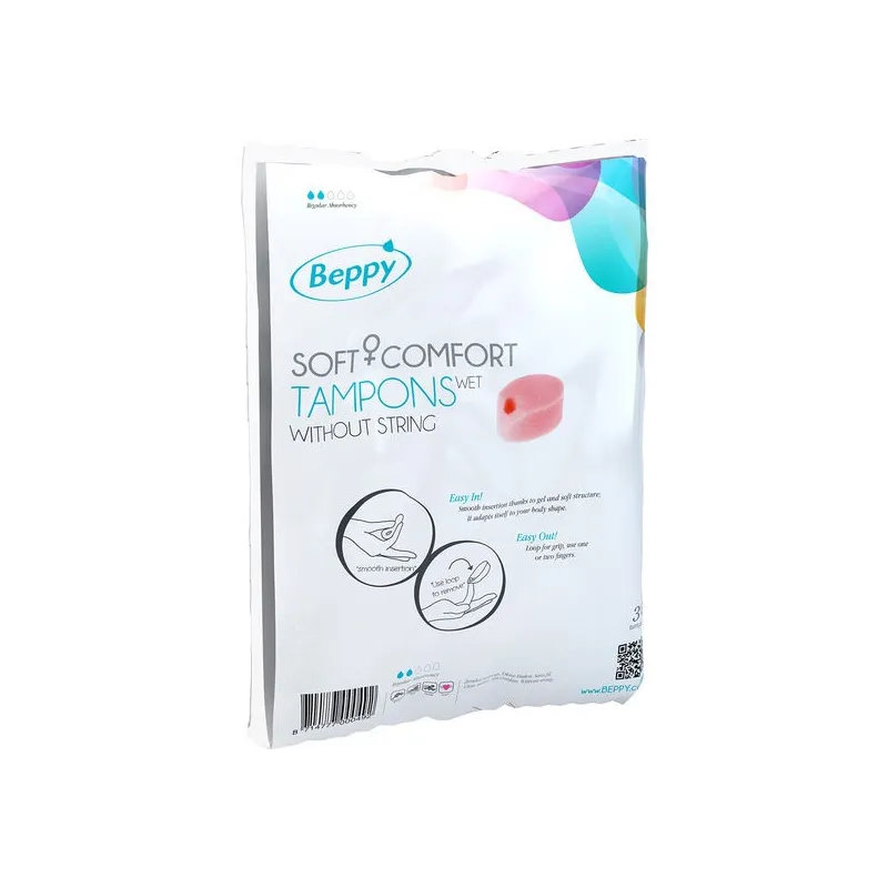 Soft Comfort Tampons Wet 30 Stück von Beppy | Fesselliebe.de