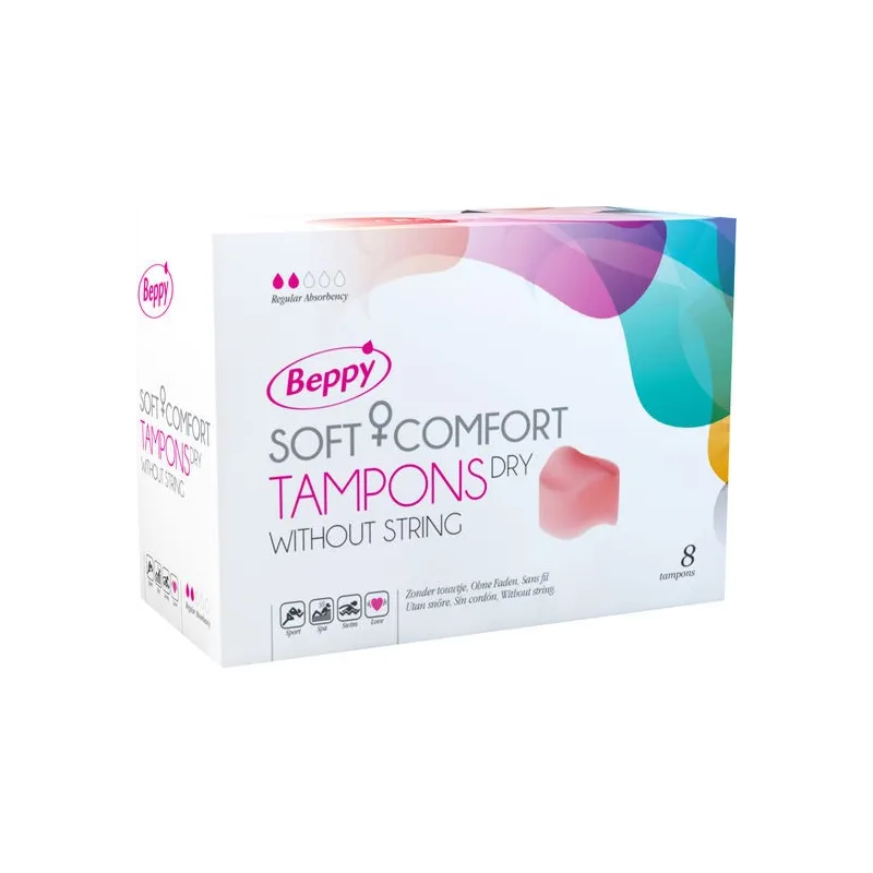 Soft-Comfort Tampons Trocken 8 Stück von Beppy | Fesselliebe.de