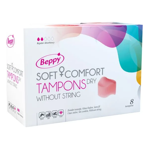 Soft-Comfort Tampons Trocken 8 Stück von Beppy | Fesselliebe.de