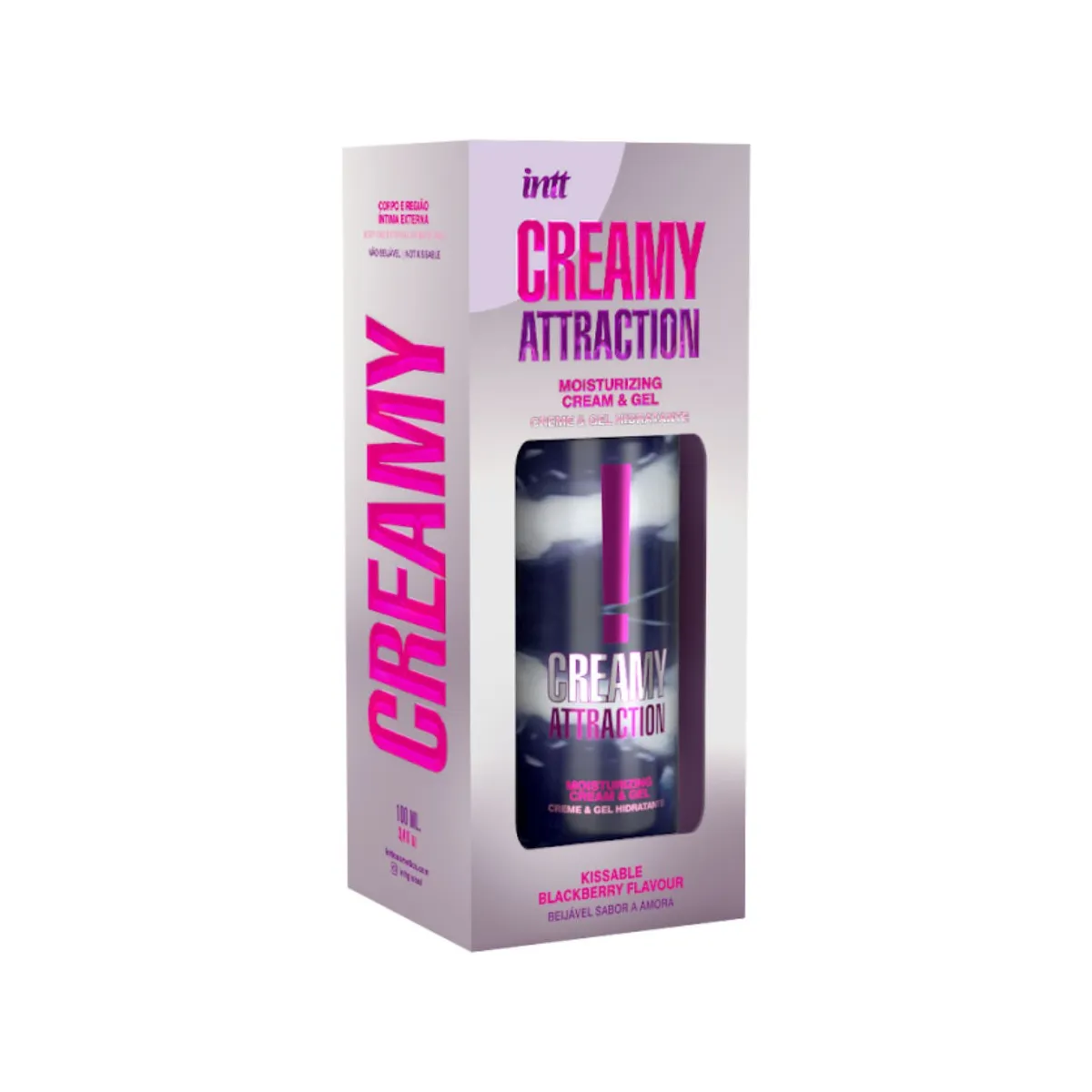 Kissable Creme und Gel mit Brombeergeschmack 100 ml von Intt Releases | Fesselliebe.de