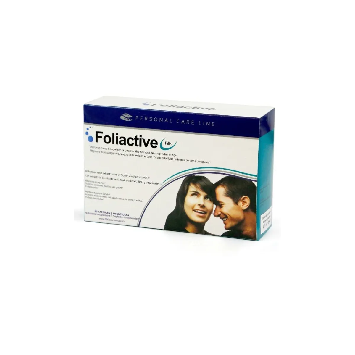 Foliactive Pillen Nahrungsergänzungsmittel Haarausfall von 500cosmetics | Fesselliebe.de