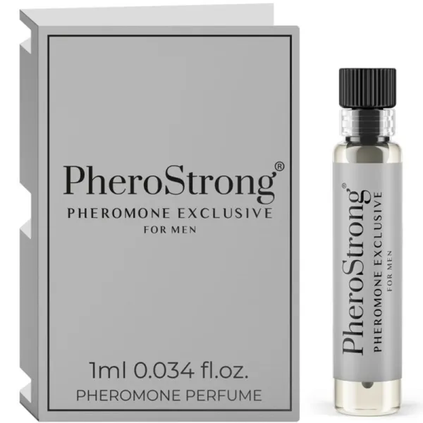 Pheromone Parfüm Exklusiv für Männer 1 ml von Pherostrong | Fesselliebe.de