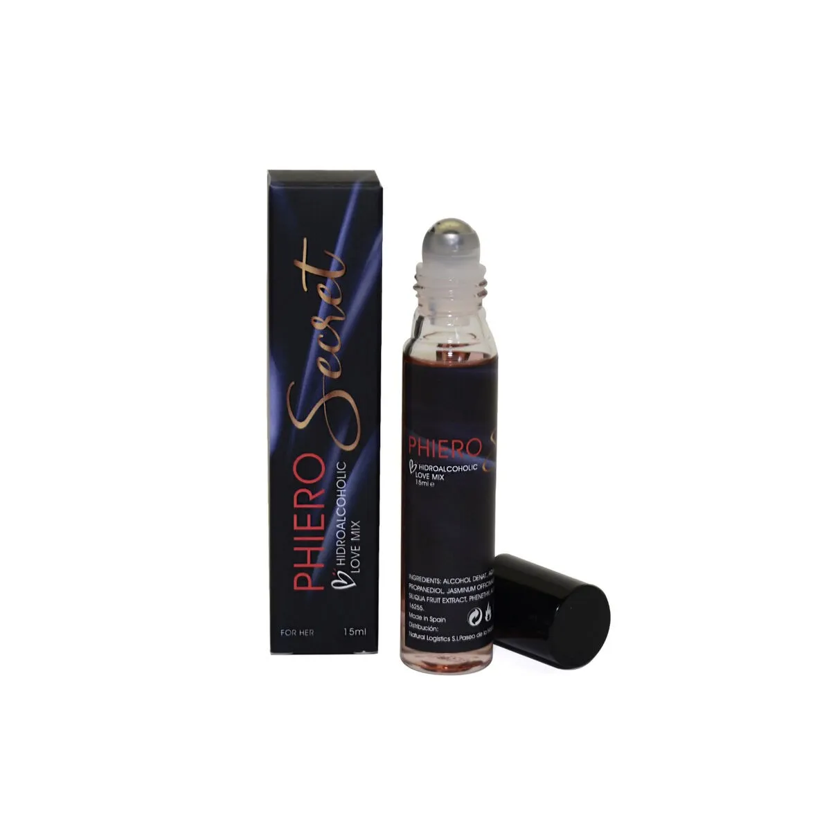 Phiero Secret natürliche Geruchslose Kombination weiblicher Sexhormone 15 ml von 500cosmetics | Fesselliebe.de
