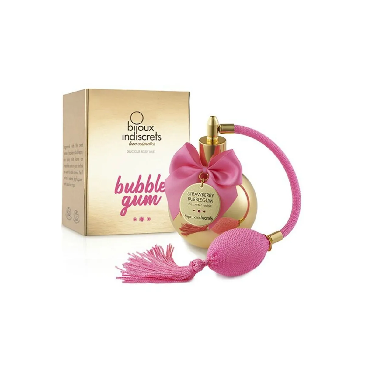 Bubble Gum Körperspüller Erdbeergummi 100 ml von Bijoux Love Cosmetiques | Fesselliebe.de