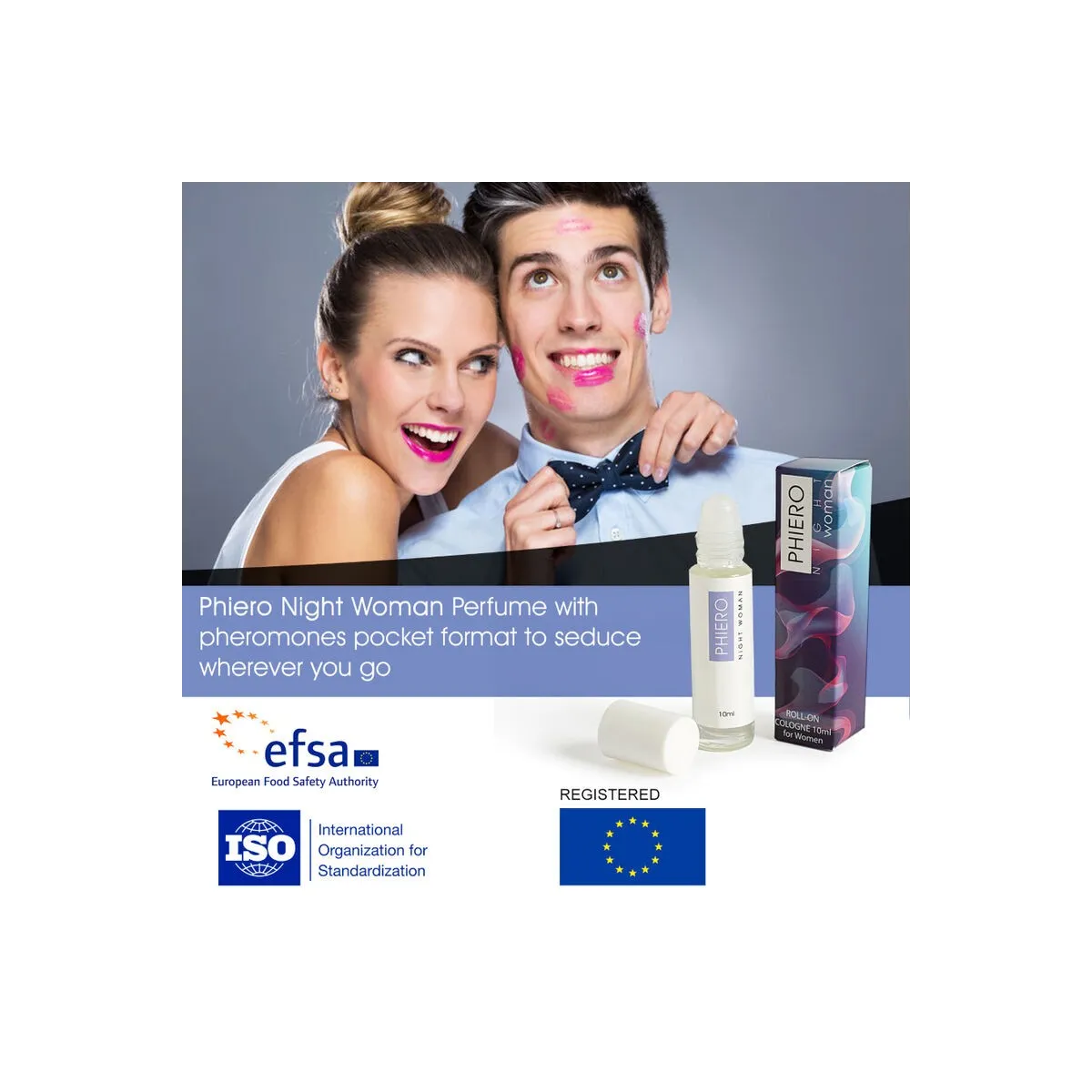 Phiero Nachtfrau, Parfum mit Pheromonen Im Roll-On-Format für Frauen von 500cosmetics | Fesselliebe.de