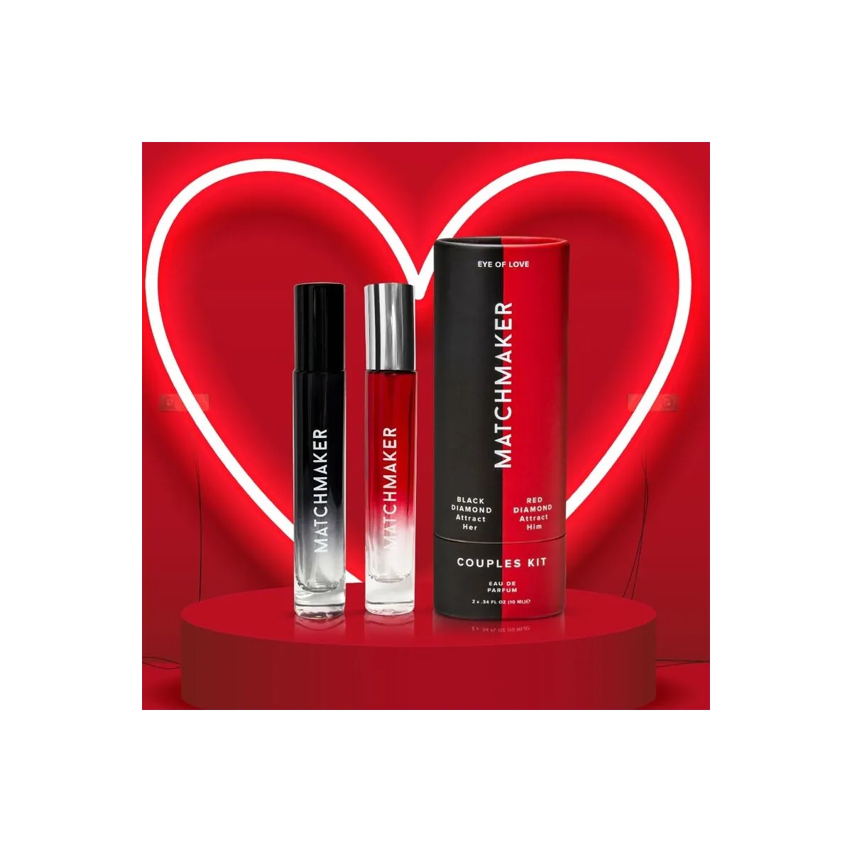 Matchmaker Pheromone 2-Teiliges Set für Paare, zieht Sie und Ihn an, 20 ml von Eye Of Love | Fesselliebe.de