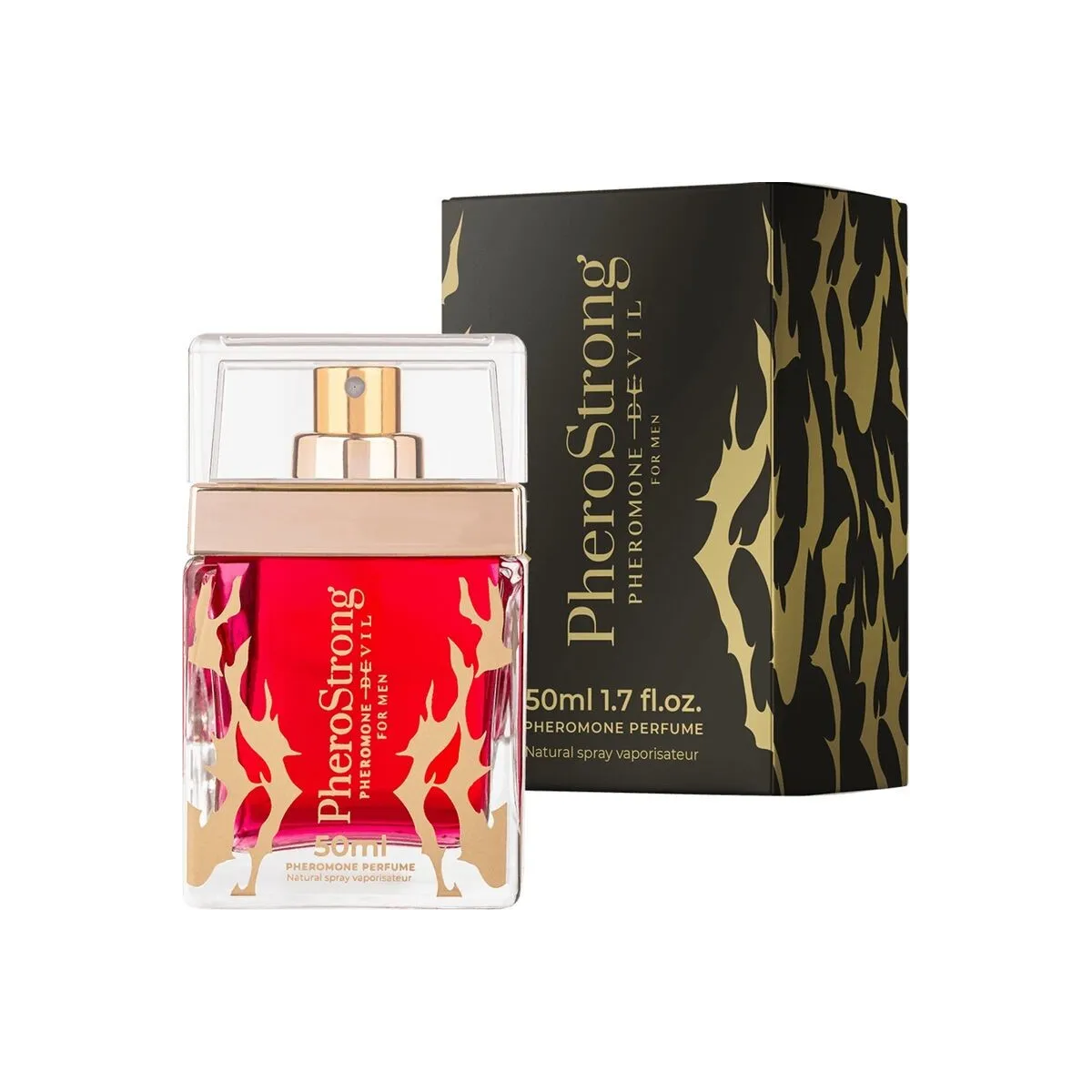 Pheromone Parfüm Teufel für Männer 50 ml von Pherostrong | Fesselliebe.de