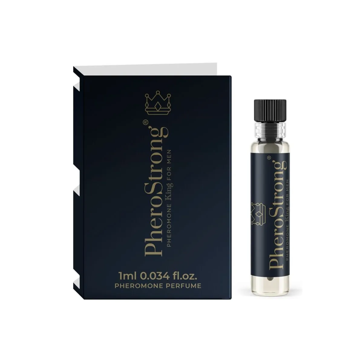 Pheromone Parfüm König für Männer 1 ml von Pherostrong | Fesselliebe.de