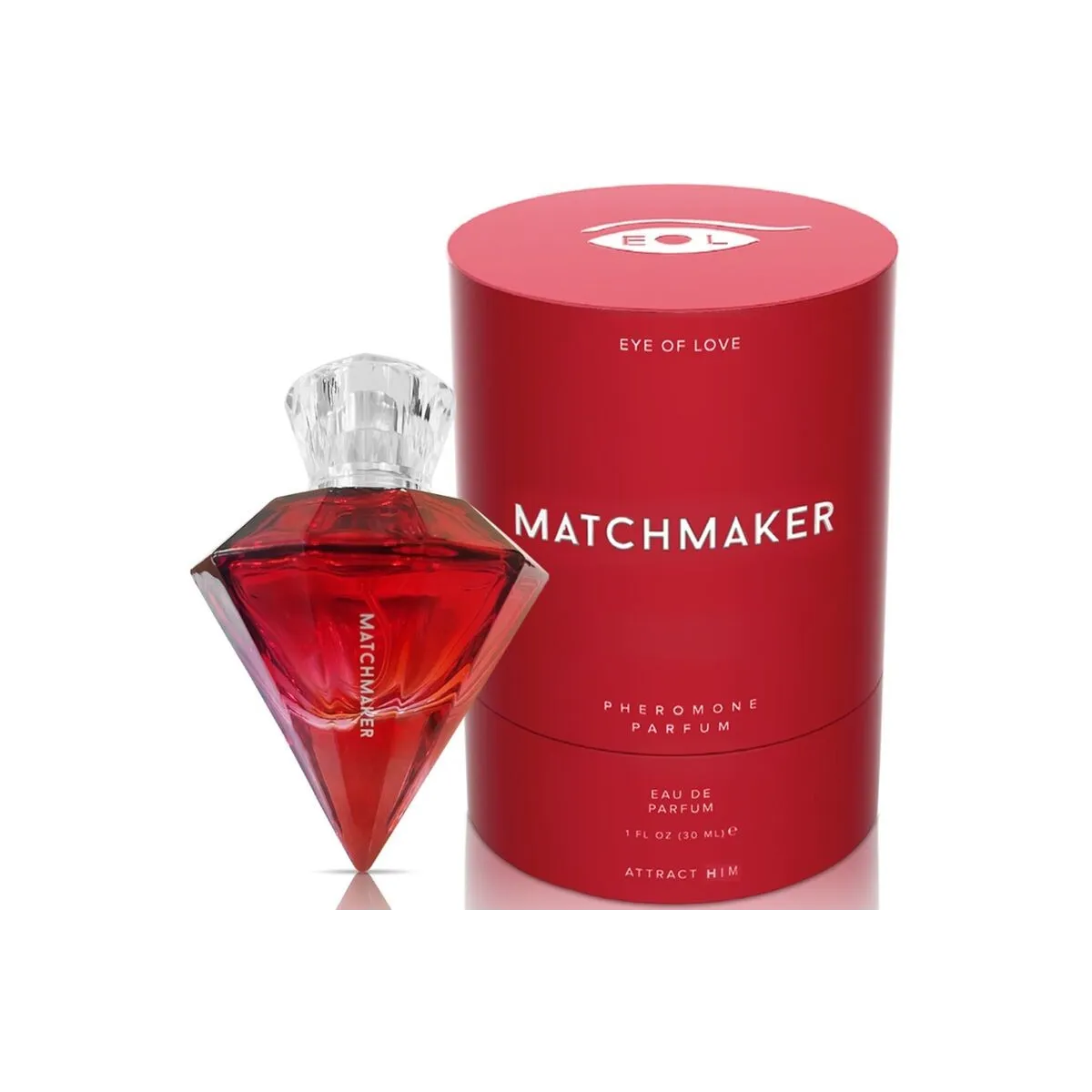 Matchmaker Red Diamond Pheromone Parfüm Lockt Ihn an 30 ml von Eye Of Love | Fesselliebe.de