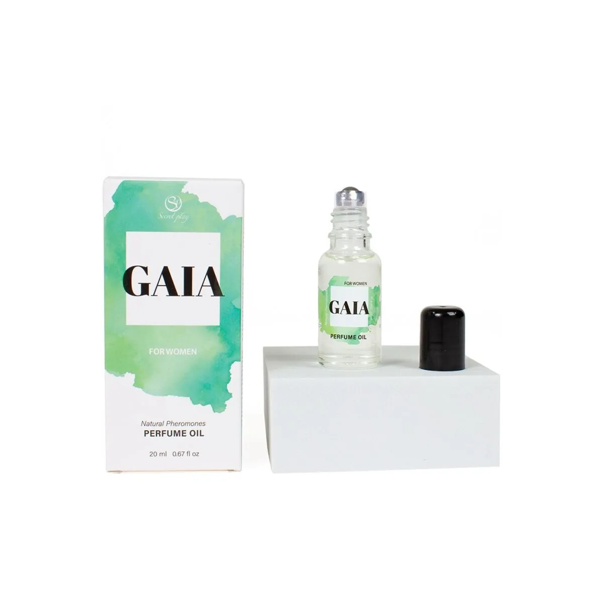 Gaia natürliches Parfüm Pheromonen In Öl für Frauen 20 ml von Secretplay Cosmetic | Fesselliebe.de