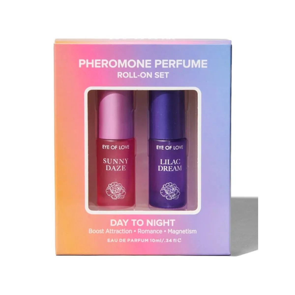 Bloom Day To Night Pheromone Roll-On Parfüm Set 2 X 5 ml von Eye Of Love | Fesselliebe.de