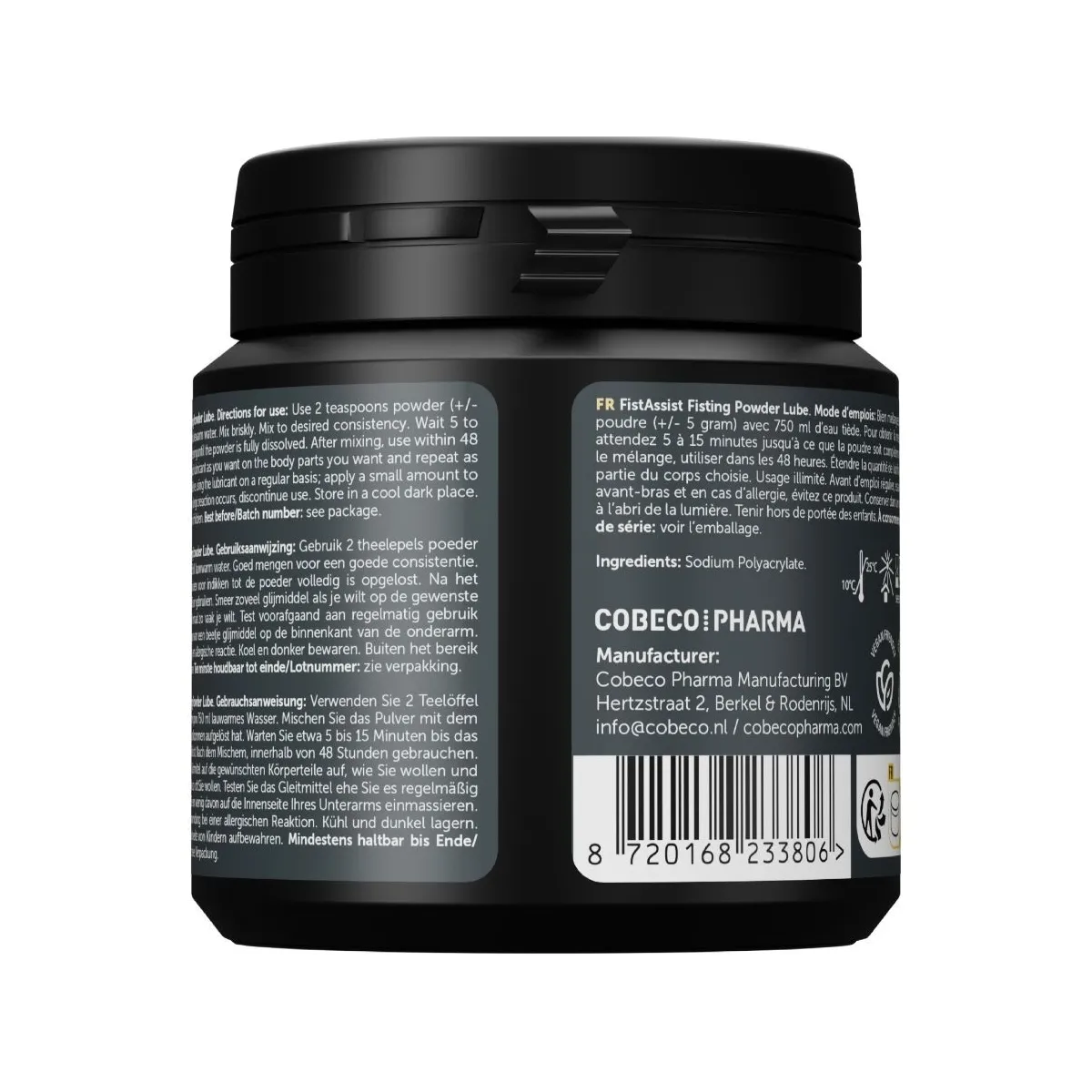 Fist Assist Pulverschmiermittel 135 Gr von Cobeco - Fist Assist | Fesselliebe.de