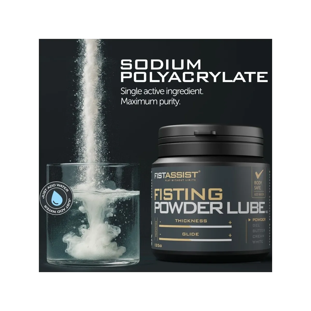 Fist Assist Pulverschmiermittel 135 Gr von Cobeco - Fist Assist | Fesselliebe.de