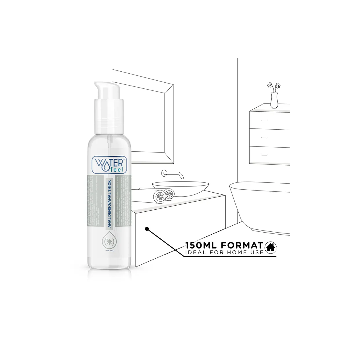 Anal-Gleitmittel 150 ml von Waterfeel | Fesselliebe.de