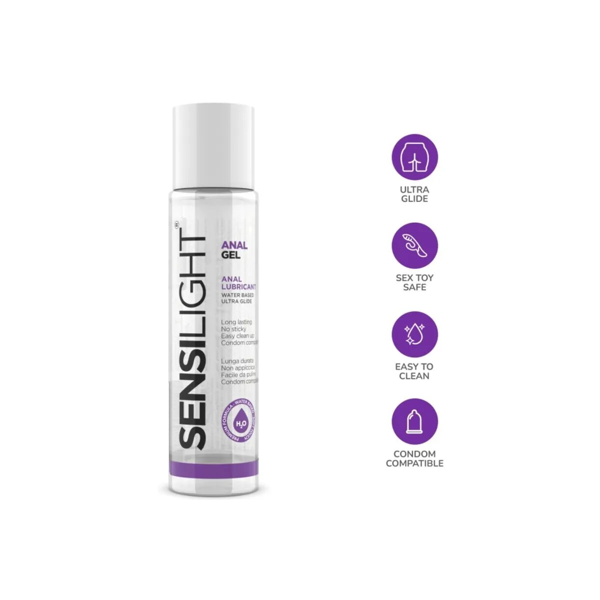 Sensilight Sliding Anal Gel 60 ml von Intimateline Intimateline | Fesselliebe.de