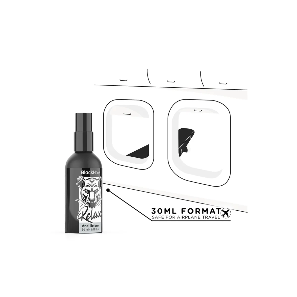 Anal Entspannung Spray Explorer 30 ml von Black Hole | Fesselliebe.de