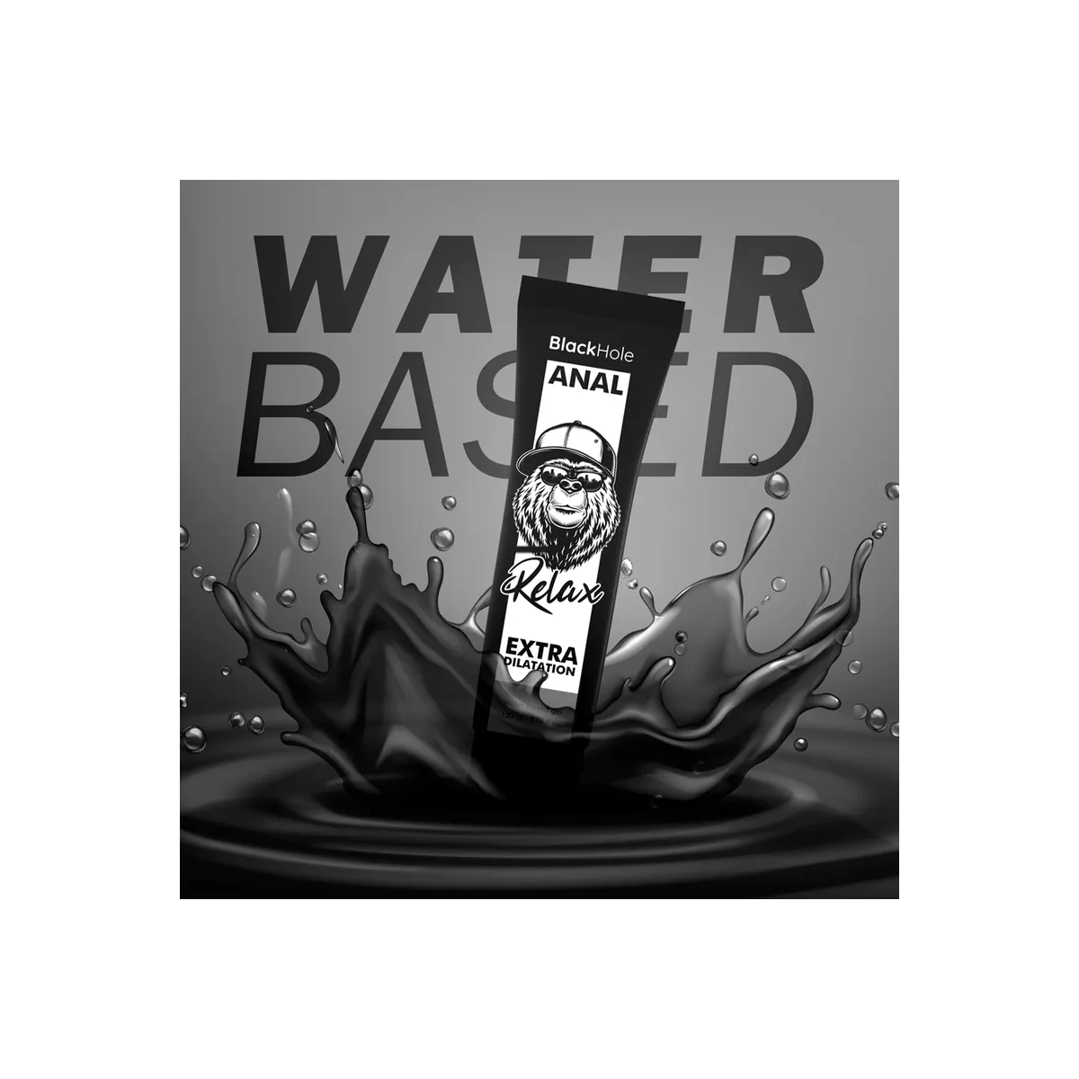 Anal-Dilationsgel auf Wasserbasis 150 ml von Black Hole | Fesselliebe.de
