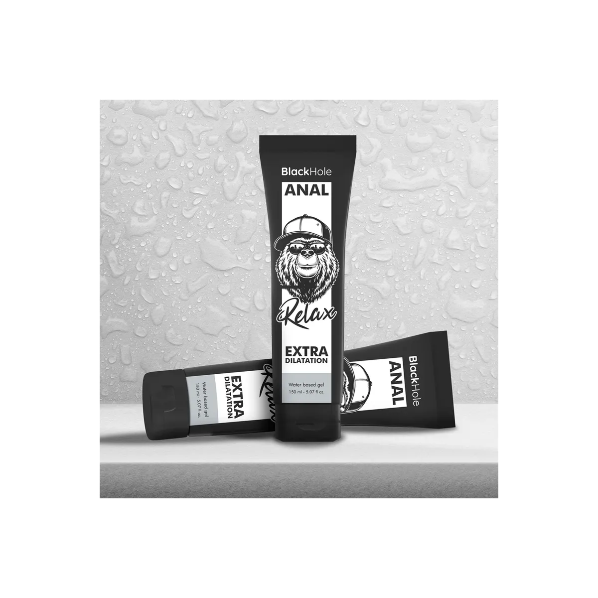 Anal-Dilationsgel auf Wasserbasis 150 ml von Black Hole | Fesselliebe.de