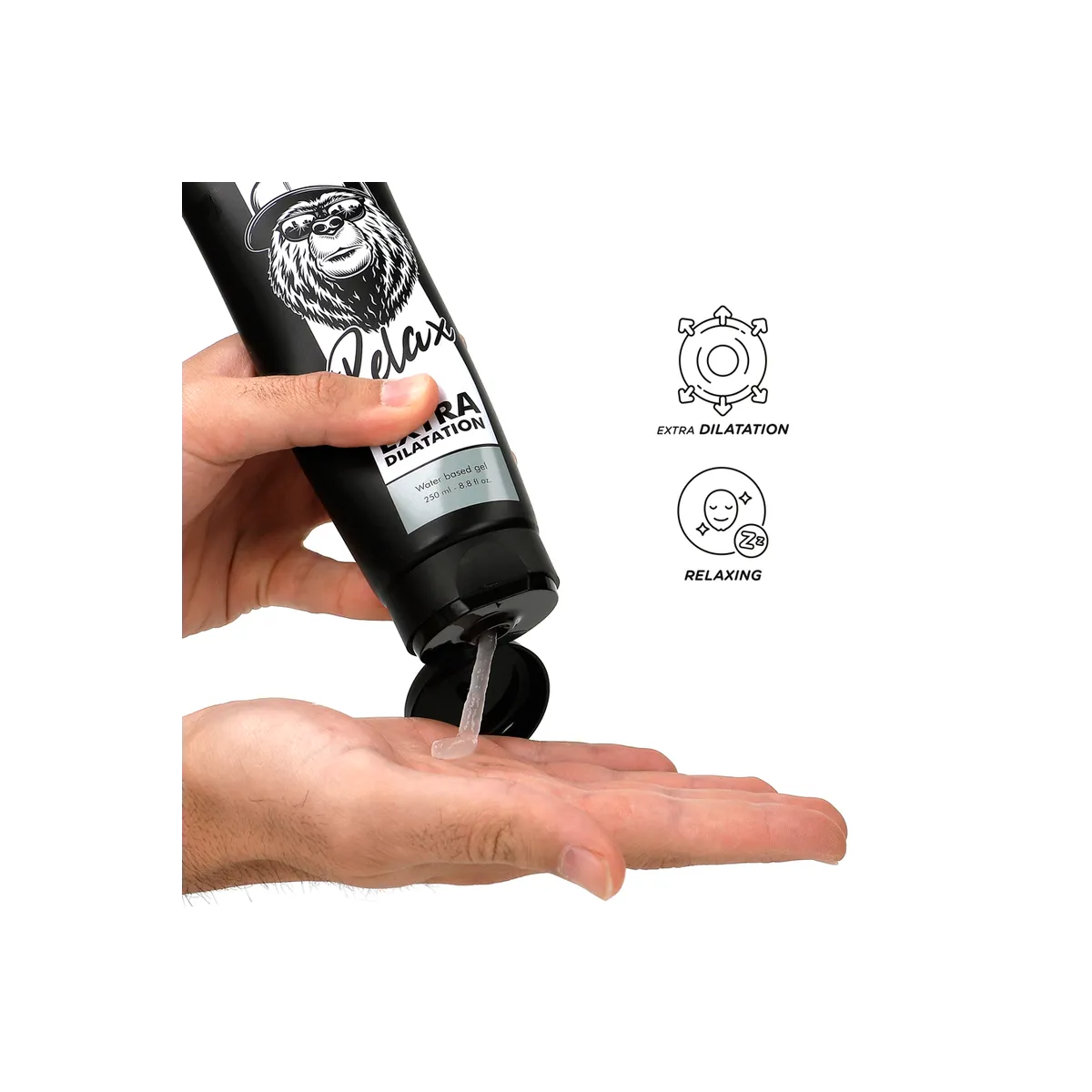 Anal-Dilationsgel auf Wasserbasis 250 ml von Black Hole | Fesselliebe.de