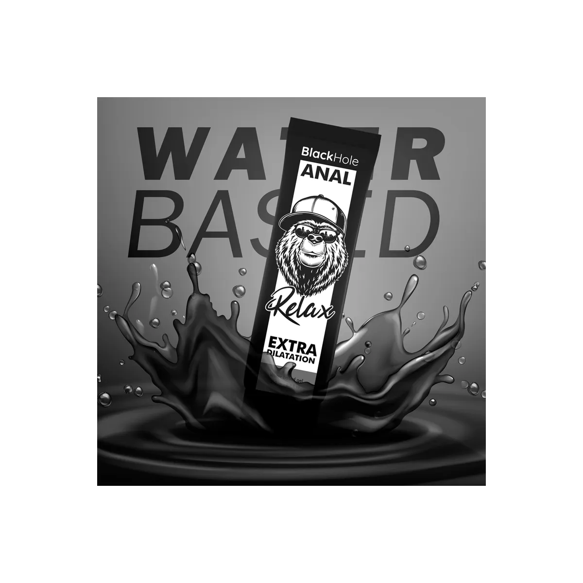 Anal-Dilationsgel auf Wasserbasis 250 ml von Black Hole | Fesselliebe.de