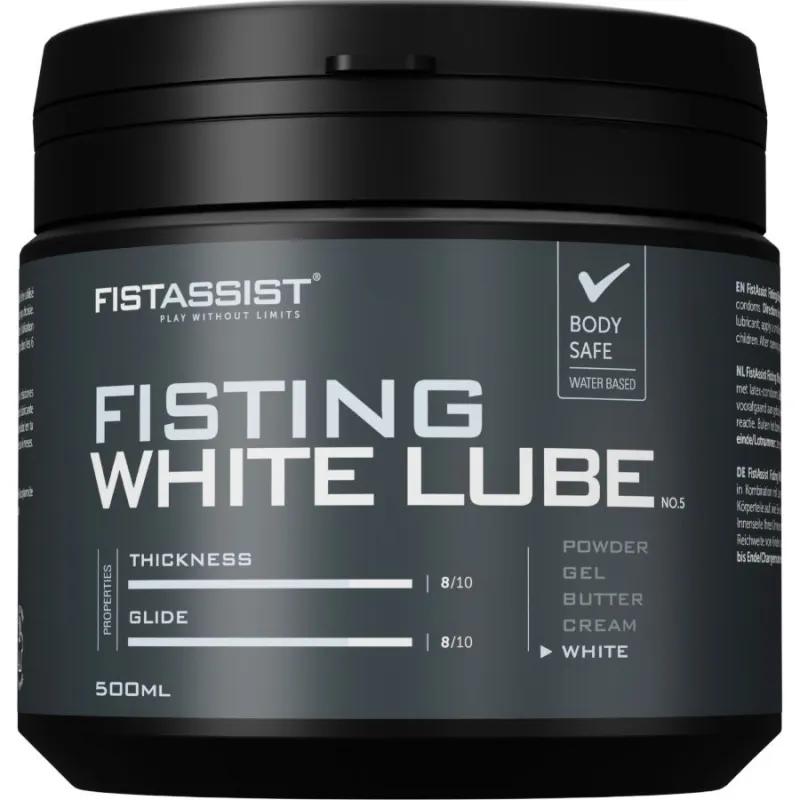 Fist Assist Weisses Gleitmittel Extra-Dick 500 ml von Cobeco - Fist Assist | Fesselliebe.de