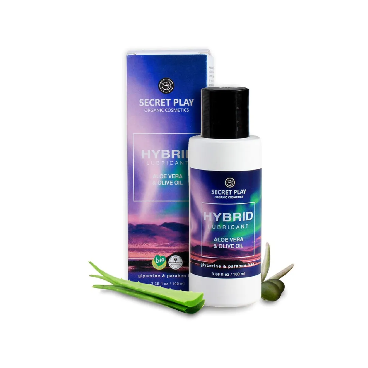 Gleitmittel Organisches Hybrid 100 ml von Secretplay Cosmetic | Fesselliebe.de
