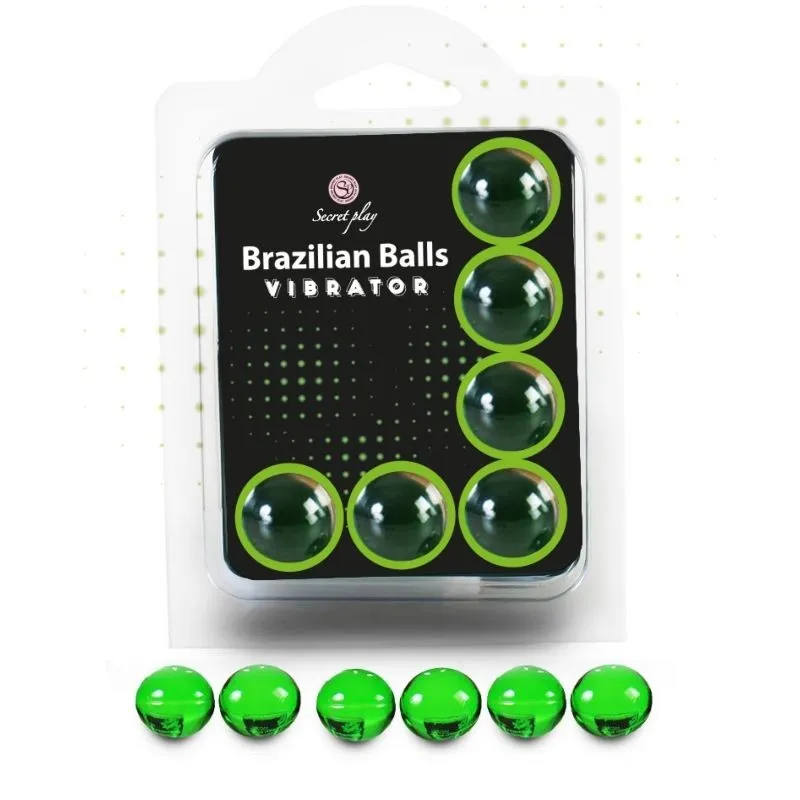 Set 6 Brasilianische Kugelvibratoren von Secretplay Cosmetic | Fesselliebe.de