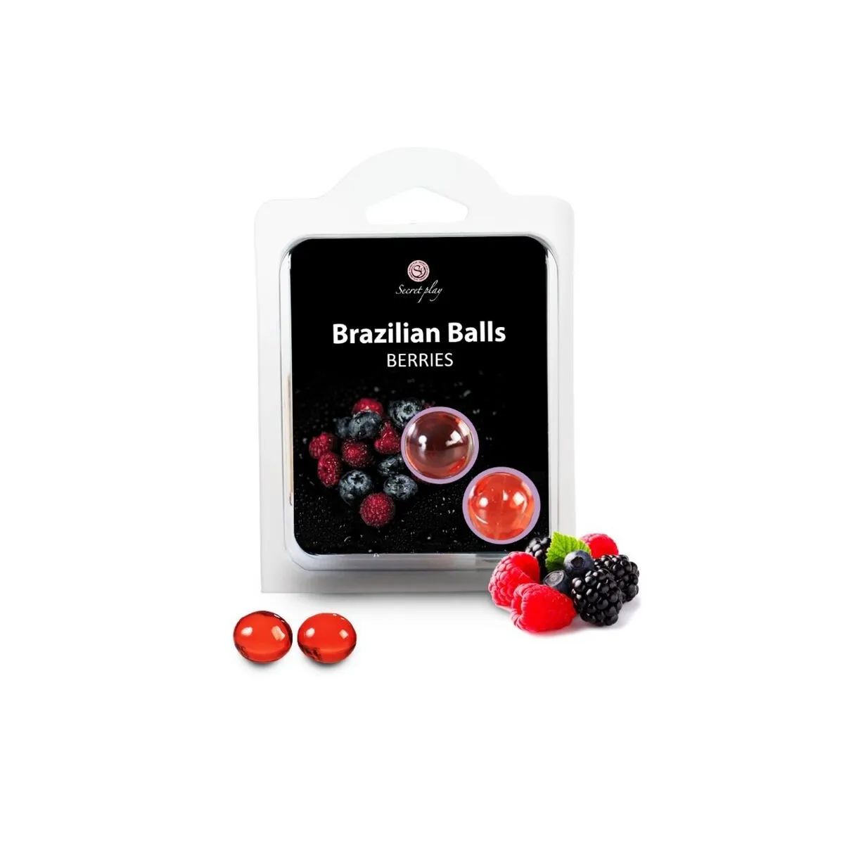 2 Brasilianische Bälle Beeren von Secretplay Cosmetic | Fesselliebe.de