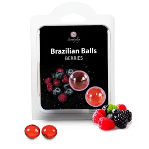 2 Brasilianische Bälle Beeren von Secretplay Cosmetic | Fesselliebe.de