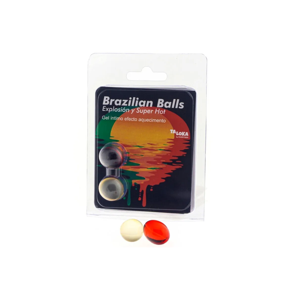 2 Brasilianische Kugeln, Superheisses, Aufregendes Gel mit Effekt von Taloka | Fesselliebe.de