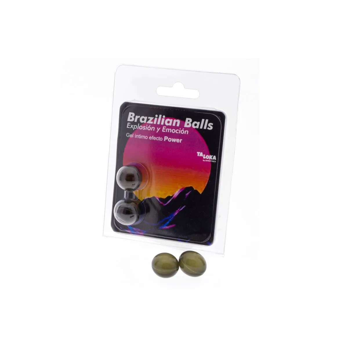 2 Brasilianische Kugeln, Krafteffekt, Aufregendes Gel von Taloka | Fesselliebe.de