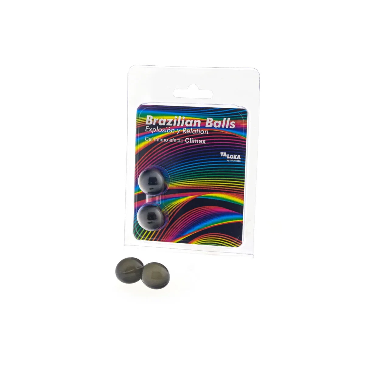 2 Brasilianische Kugeln, Aufregendes Gel mit Königungseffekt von Taloka | Fesselliebe.de