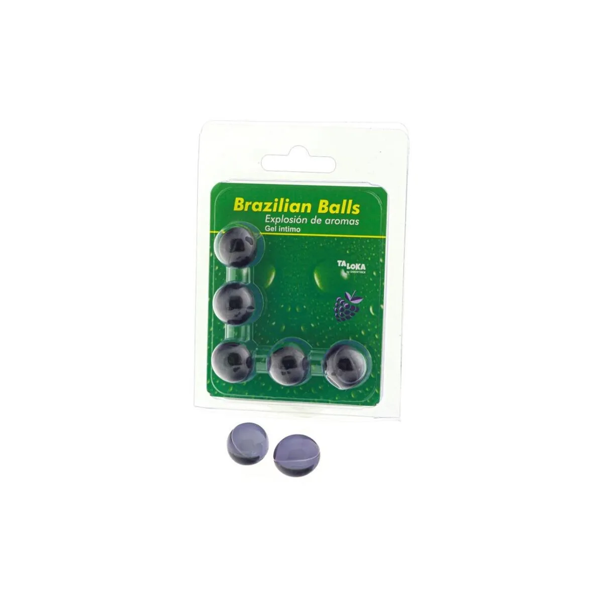 5 Brasilianische Bälle, Beeren, Intimgel von Taloka | Fesselliebe.de