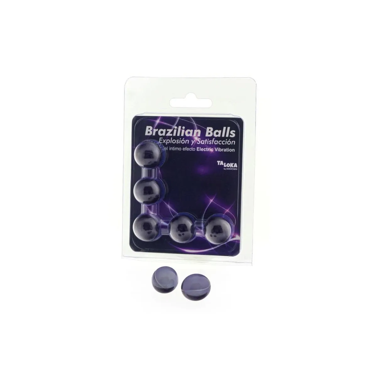 5 Brasilianische Bälle, Elektrischer Vibrationseffekt, Aufregendes Gel von Taloka | Fesselliebe.de