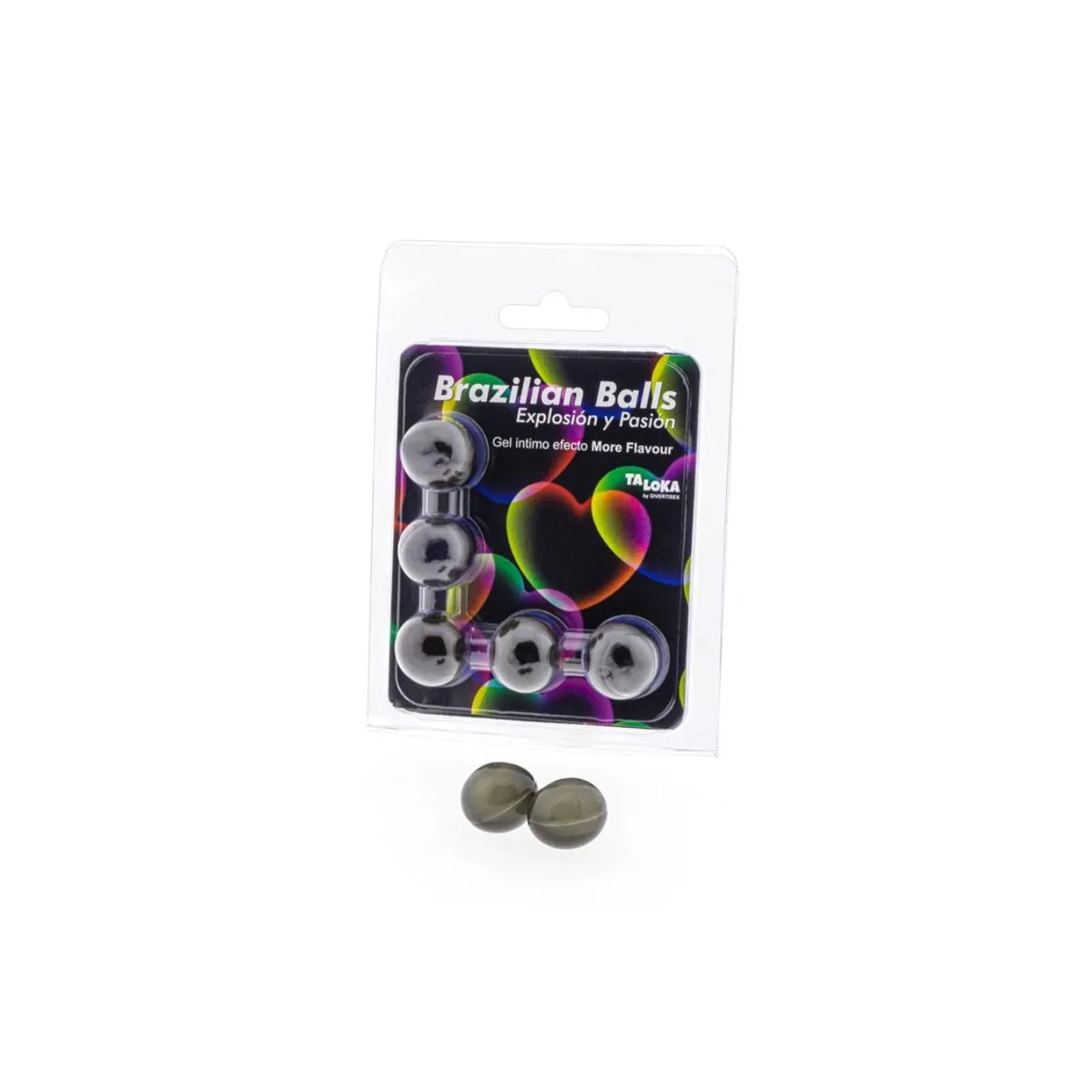 5 Brasilianische Kugeln, Mehr Geschmackseffekt, Aufregendes Gel von Taloka | Fesselliebe.de