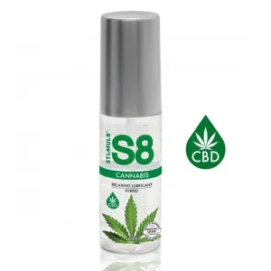 S8 Cannabis Hybrid-Gleitmittel 50 ml von Stimul8 | Fesselliebe.de