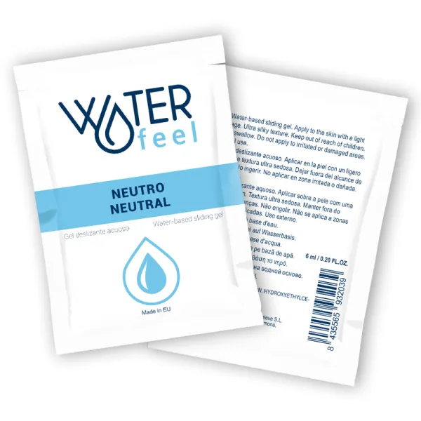 Neutrales Gleitgel auf Wasserbasis 6 ml von Waterfeel | Fesselliebe.de