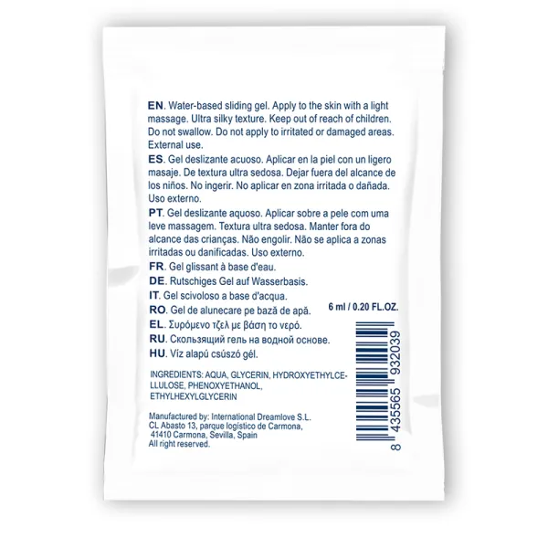 Neutrales Gleitgel auf Wasserbasis 6 ml von Waterfeel | Fesselliebe.de