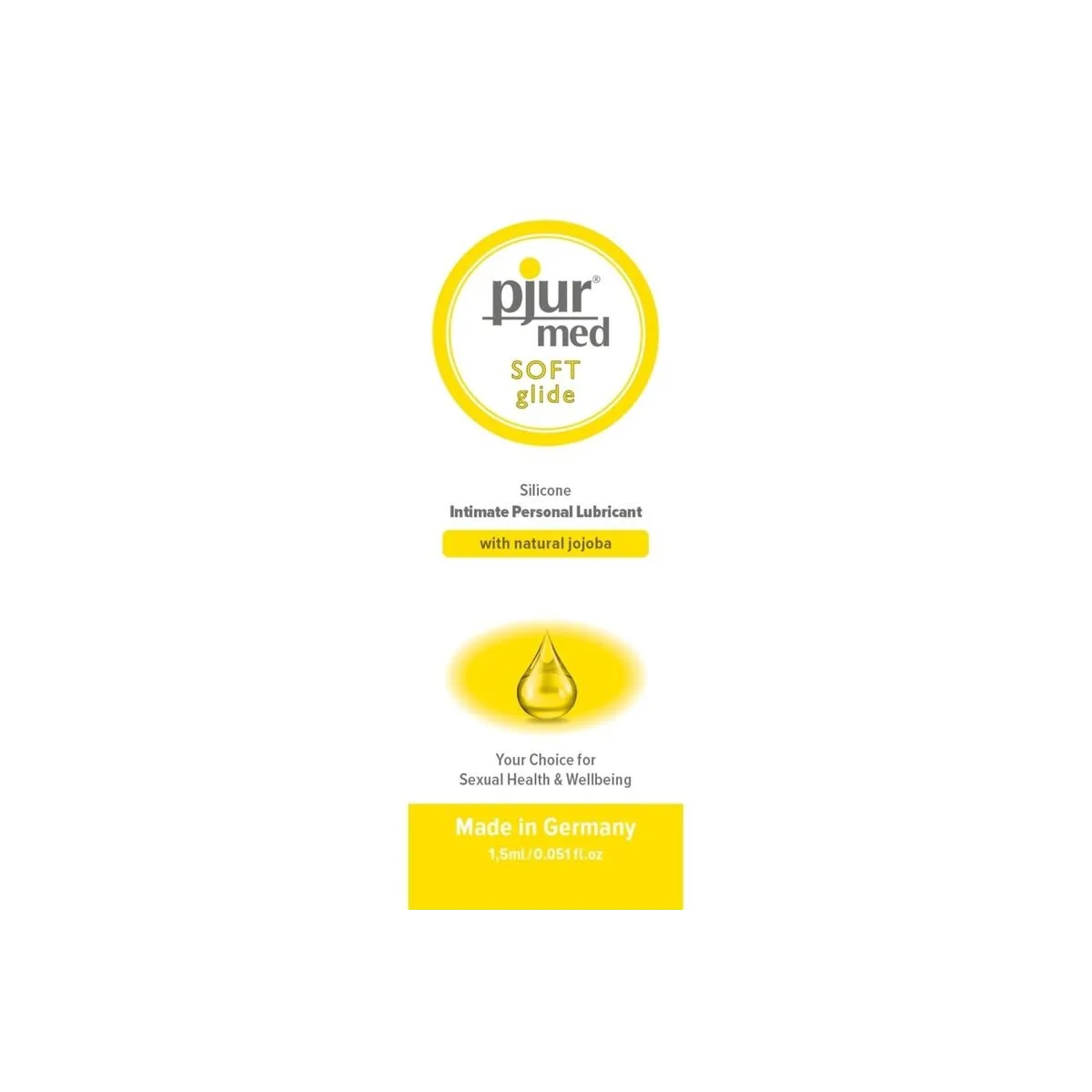 Med Soft Glide Silikon-Gleitmittel 1,5 ml von Pjur | Fesselliebe.de