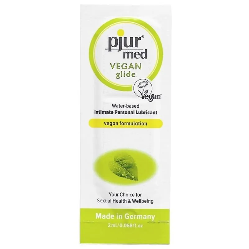 Med Vegan Glide Gleitmittel auf Wasserbasis 2 ml von Pjur | Fesselliebe.de