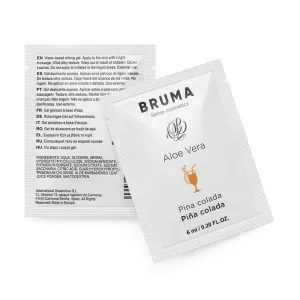 Aloe Vera Gleitgel Pina Colada Geschmack 6 ml von Bruma | Fesselliebe.de