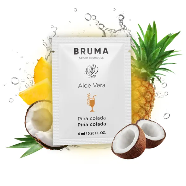 Aloe Vera Gleitgel Pina Colada Geschmack 6 ml von Bruma | Fesselliebe.de