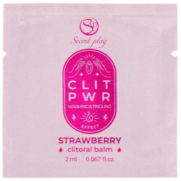 Einzeldosis Erdbeer-Gleitmittel 2 ml von Secretplay Cosmetic | Fesselliebe.de