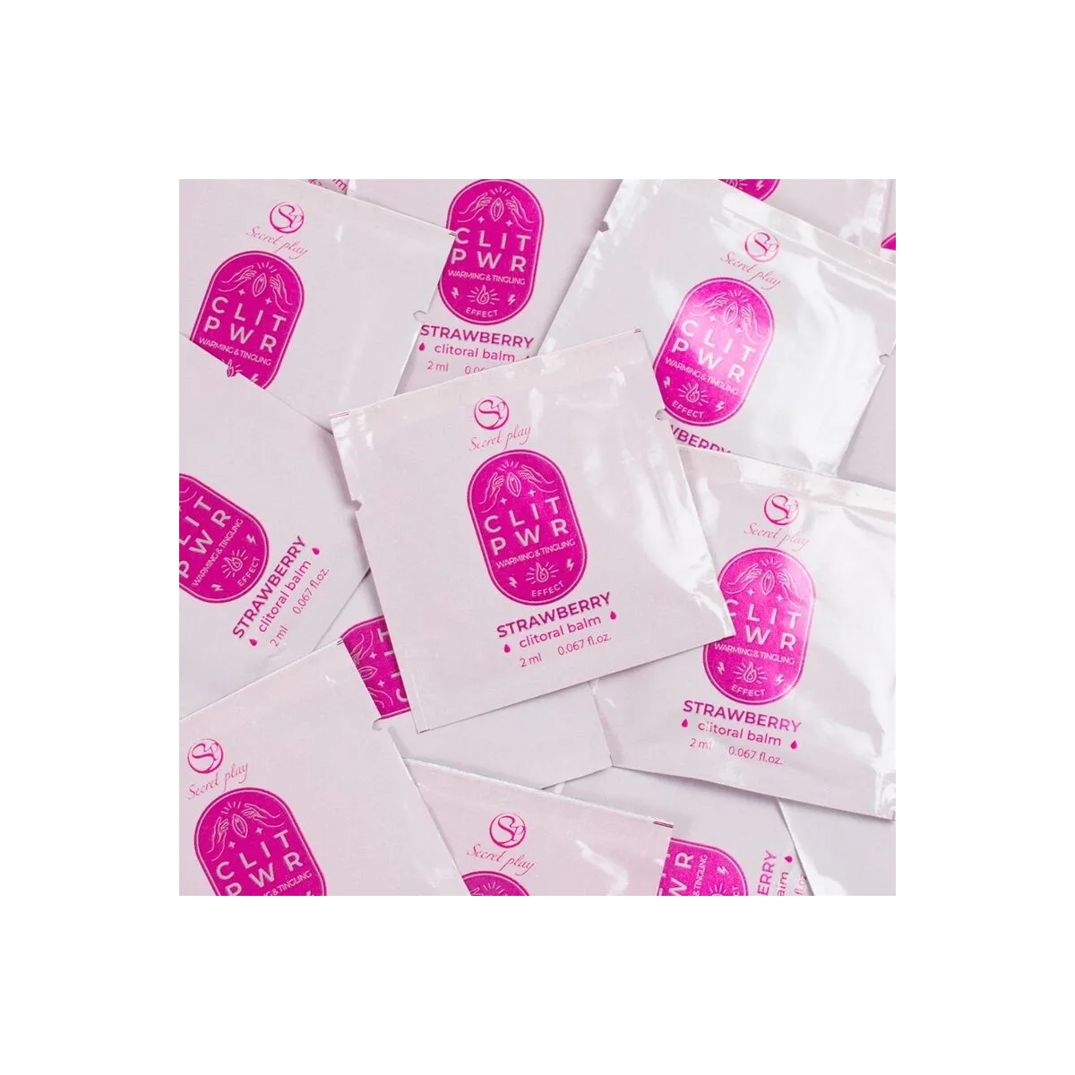 Einzeldosis Erdbeer-Gleitmittel 2 ml von Secretplay Cosmetic | Fesselliebe.de