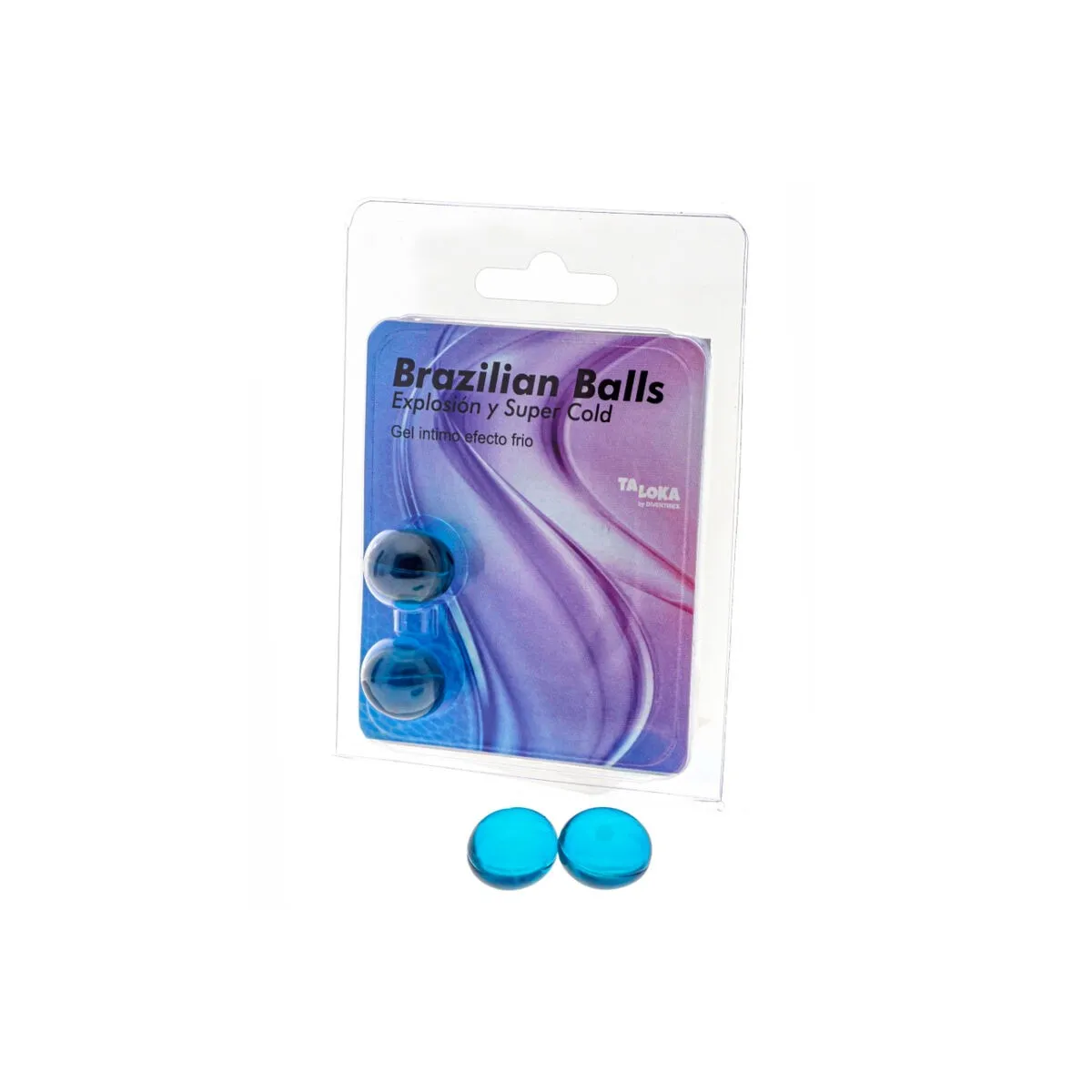 2 Brasilianische Bälle, Aufregendes Gel mit Kalteffekt von Taloka | Fesselliebe.de