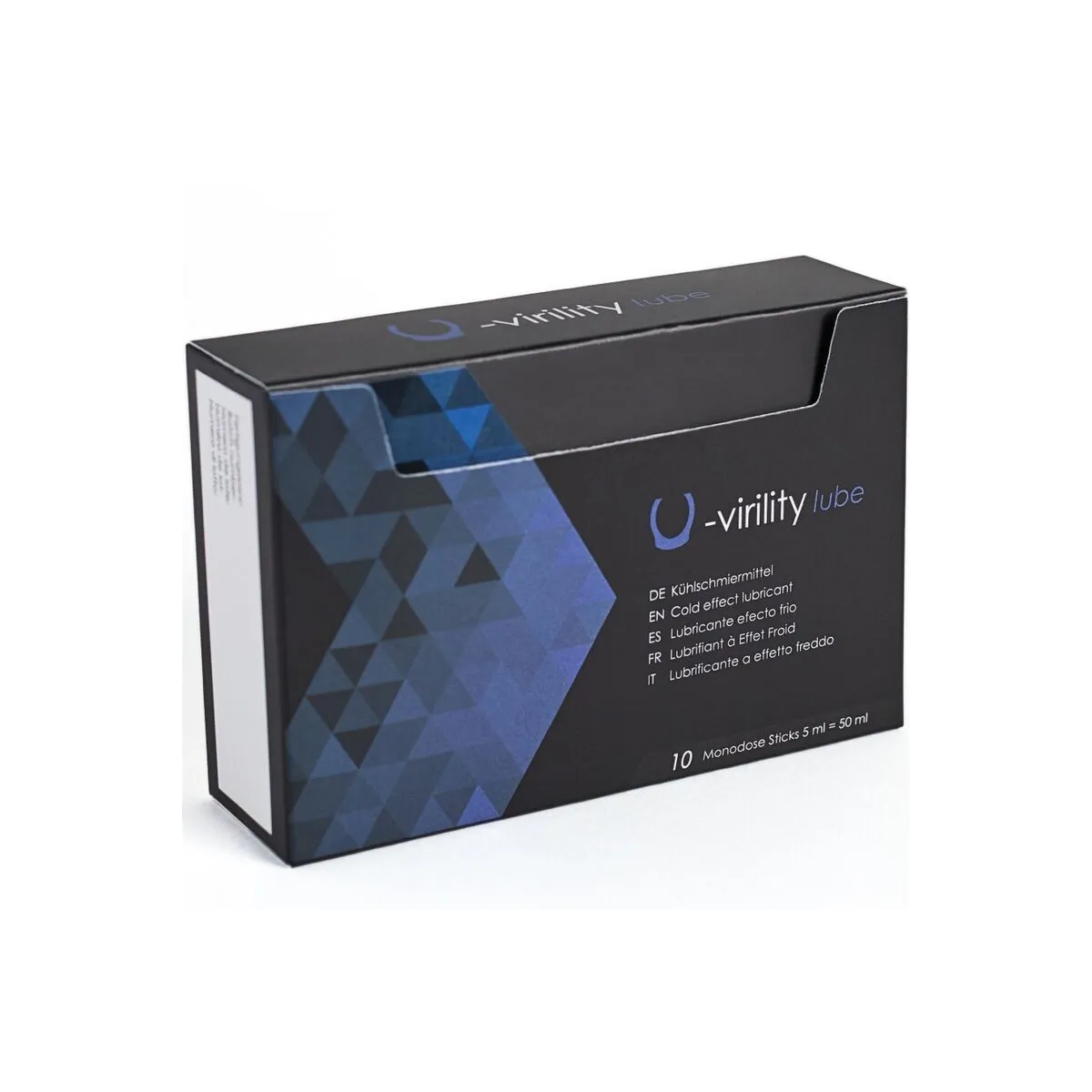 U-Virility Lube Gleitmittel mit Kälteffekt 10 X 5 ml von 500cosmetics | Fesselliebe.de